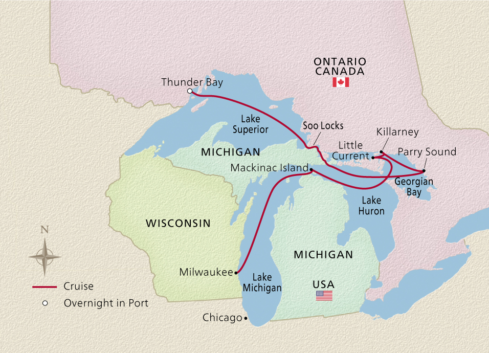 great lakes cruise ship schedule