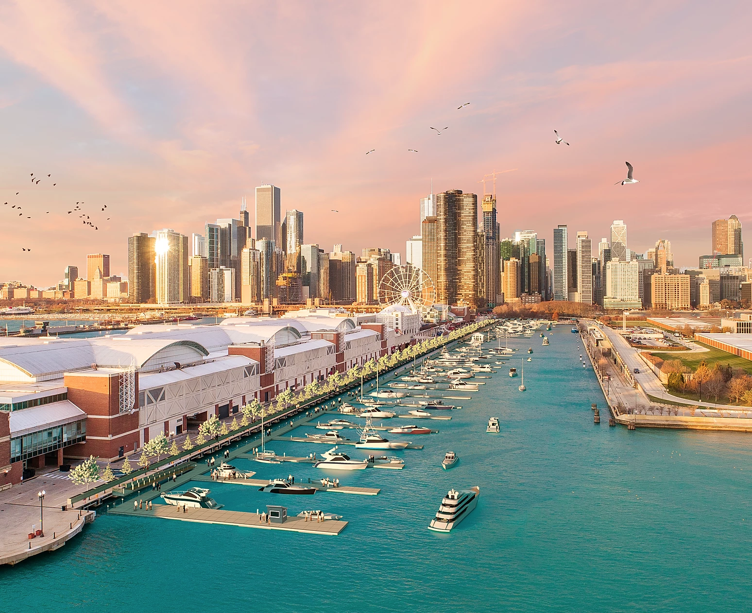 Chicago’s Newest Marina Will Be at Navy Pier - Lakeland Boating 