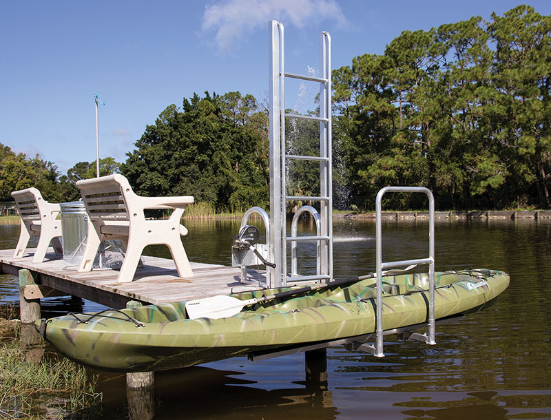 Golden Kayak Lift – Lakeland Boating