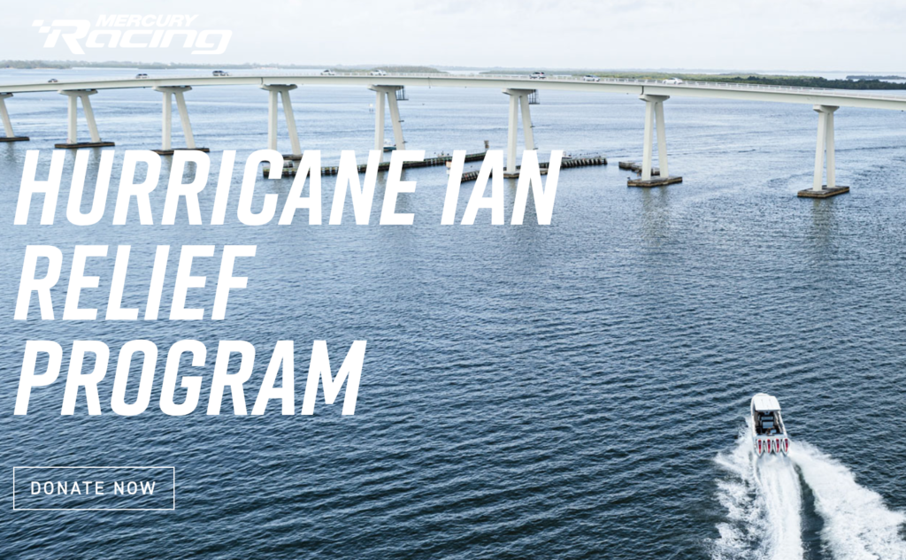 Mercury Racing Announces Hurricane Ian Relief Program - Lakeland Boating