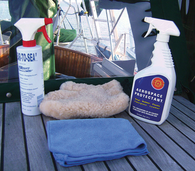 Marine Maintenance Recipe for good vinyl care
