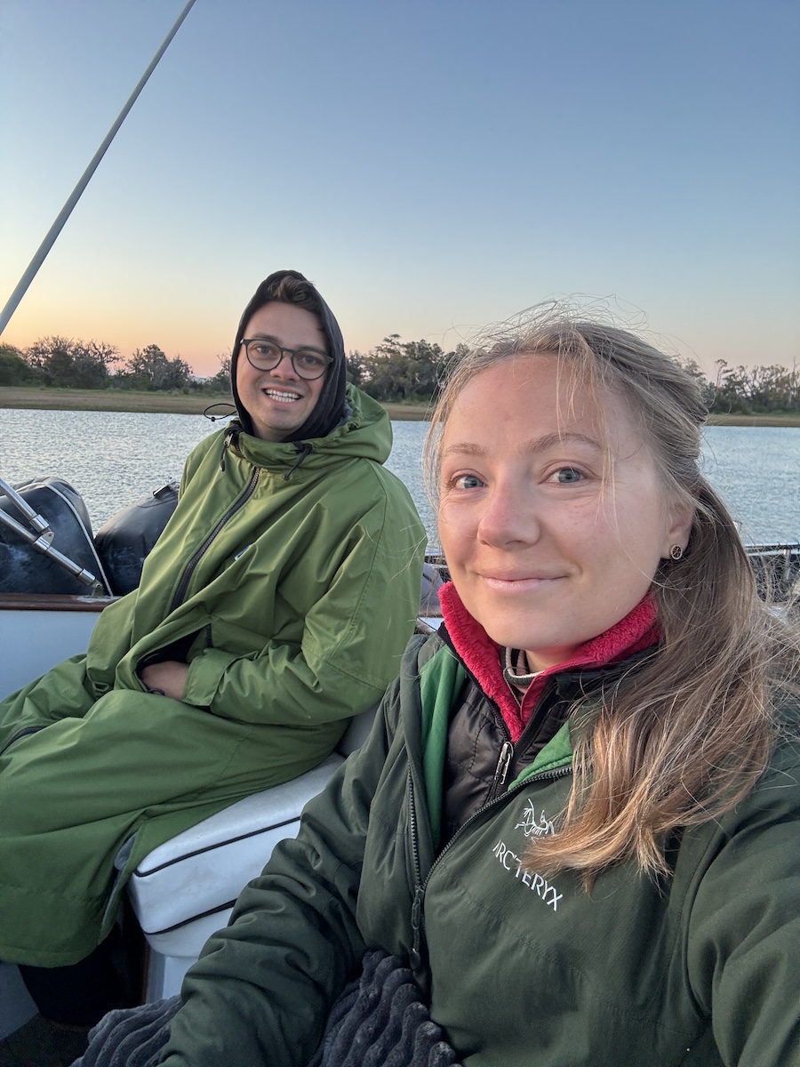 An early morning start headed to Swansboro, NC