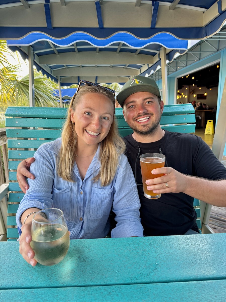 Celebrating a new state to both of us - Virginia