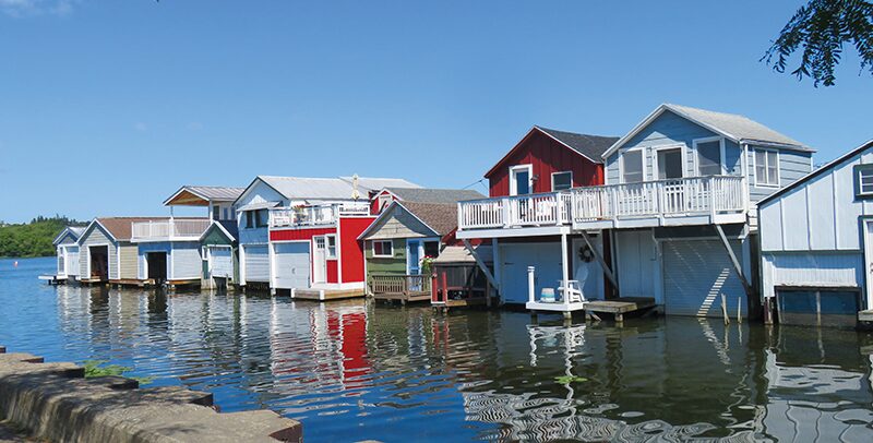 Finger Lakes NY _Canandaigua Lake Boathouses