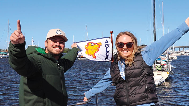 America's Great Lakes Cruisers Association AGLCA Flag