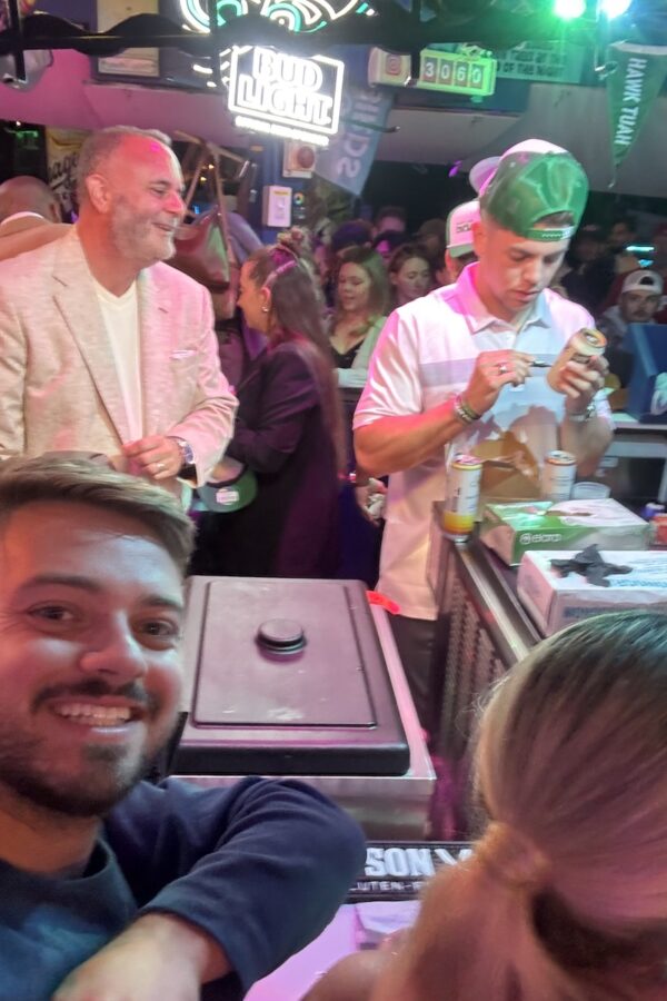 Randomly met Cooper De Jean at a bar