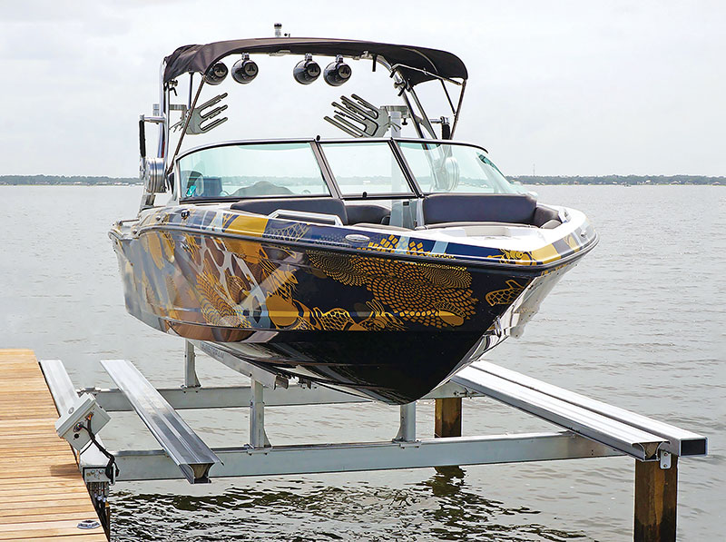 Solar-Powered Boat Lifts