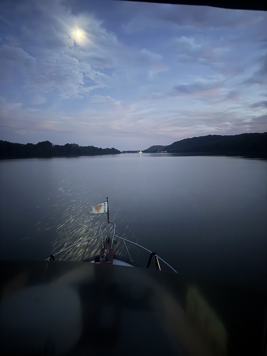 Cruising into the night