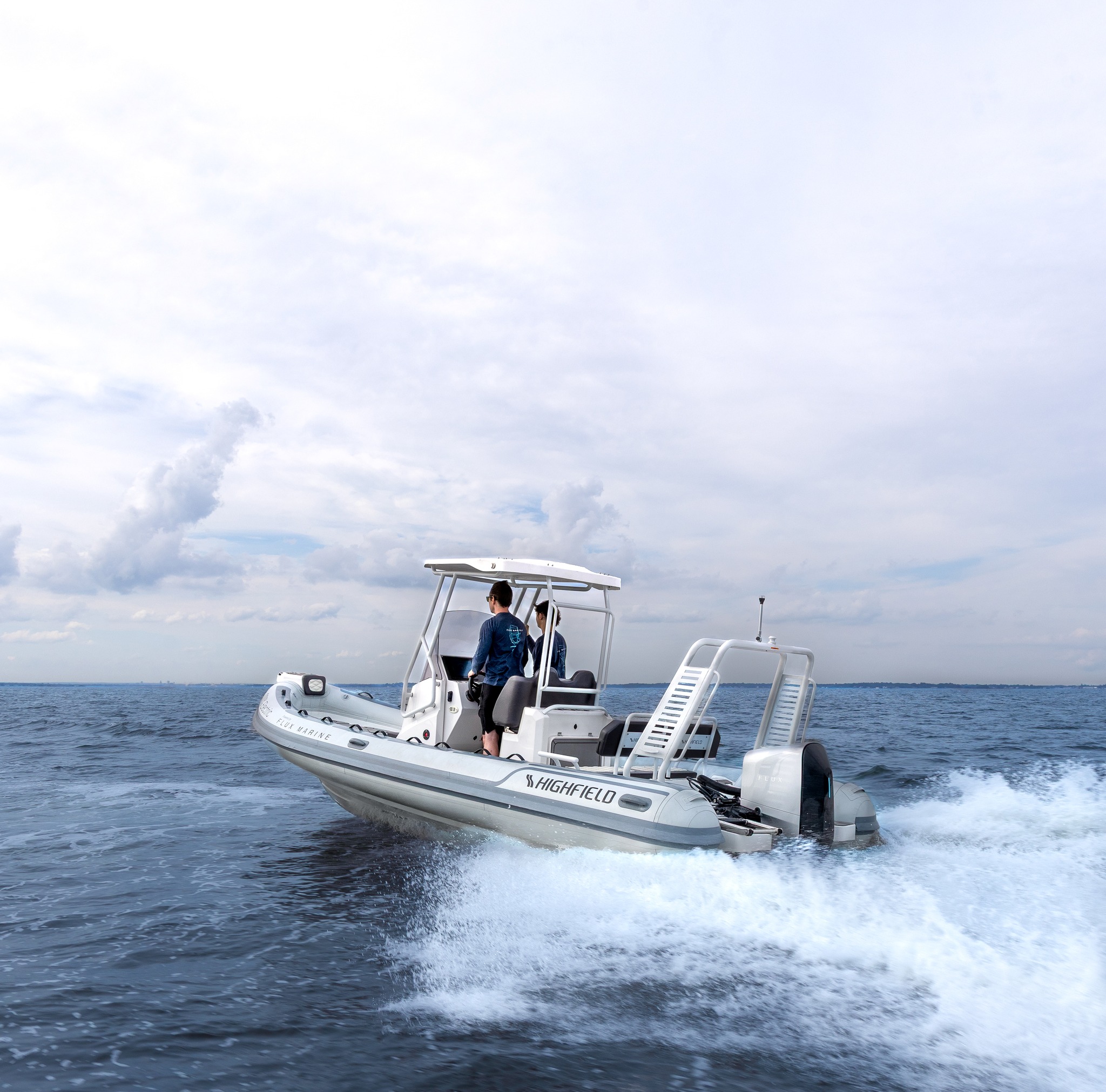 Highfield Boats Named First Rigging Partner of Flux Marine All-Electric Outboards