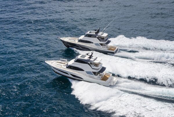 Riviera 64 and 72 Sports Motor Yacht Series II Running 01