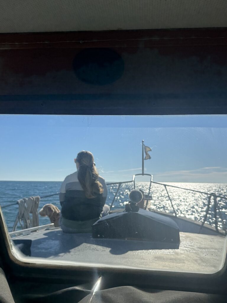 Crab pot duty while leaving Steinhatchee