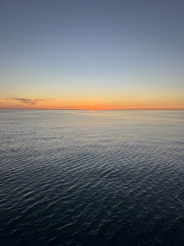 Friday night sunset in the Gulf