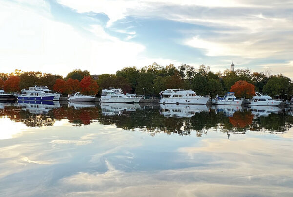 Docked along Joliet Wall during Great Loop