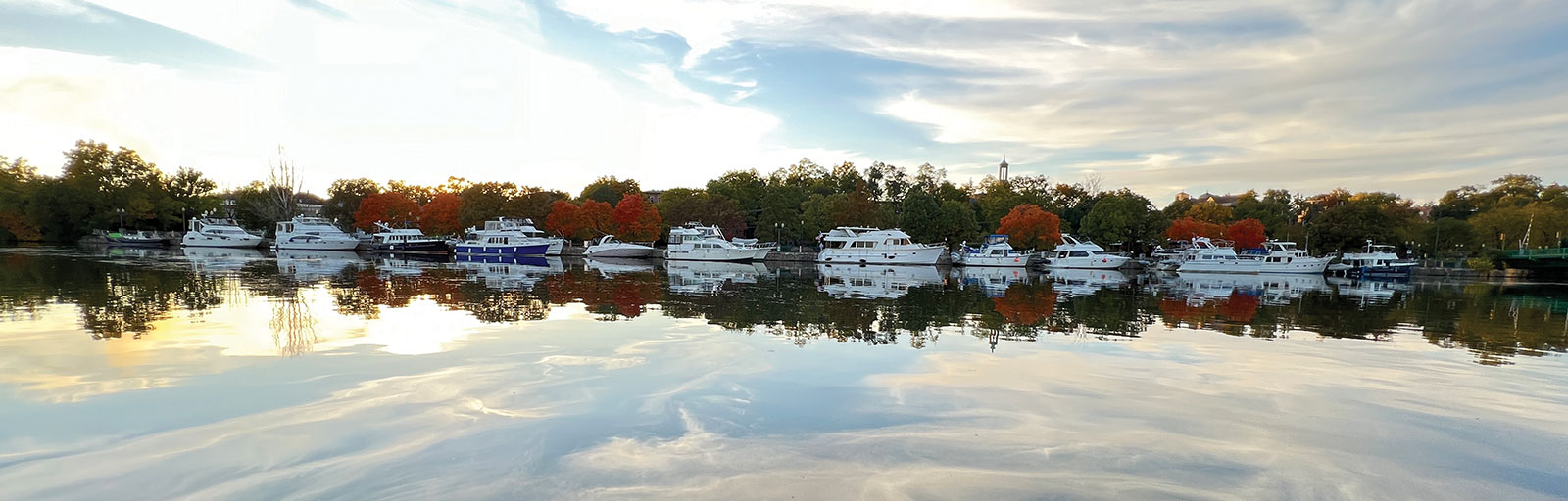 Docked along Joliet Wall during Great Loop