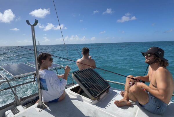 Fishing near Sombrero Reef