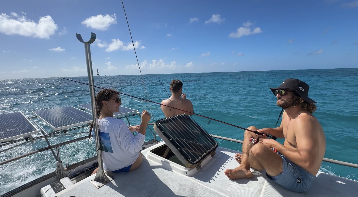 Fishing near Sombrero Reef