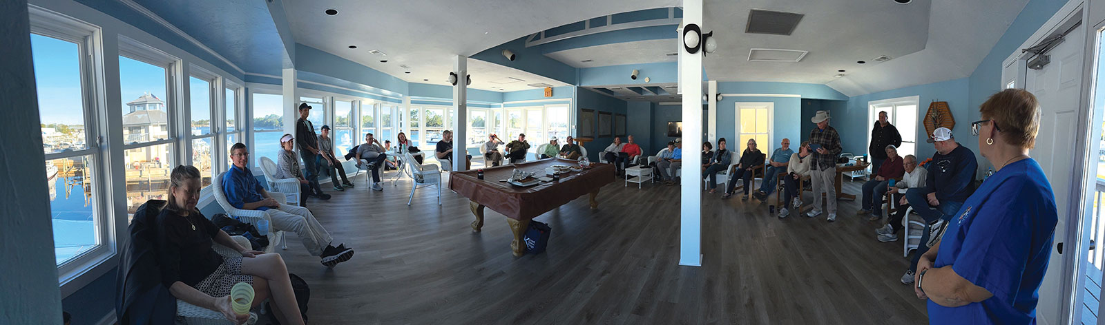 Looper planning meeting in Carabelle, FL