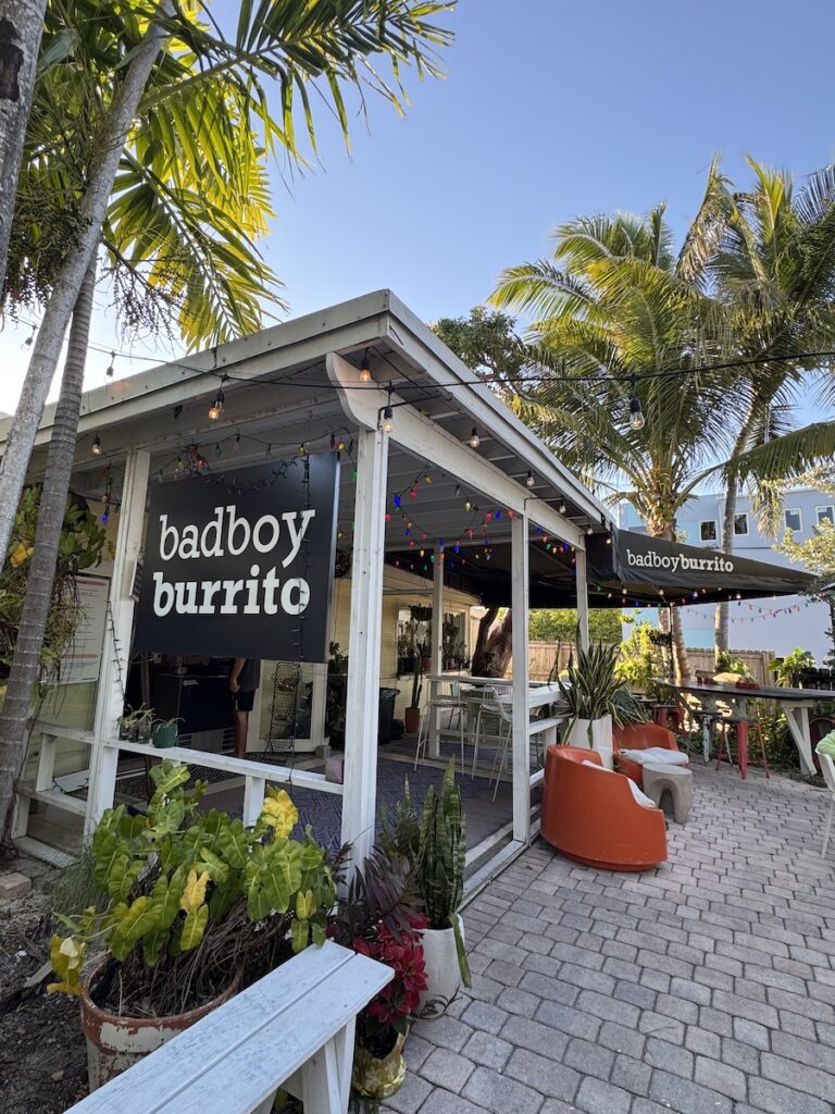 Bad Boy Burrito in Islamorada