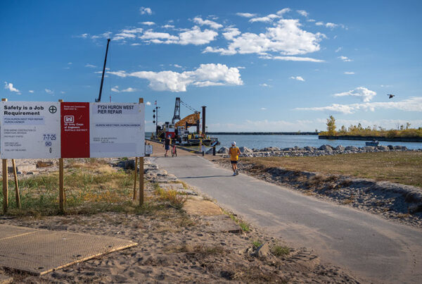 Huron Harbor Pier Repair