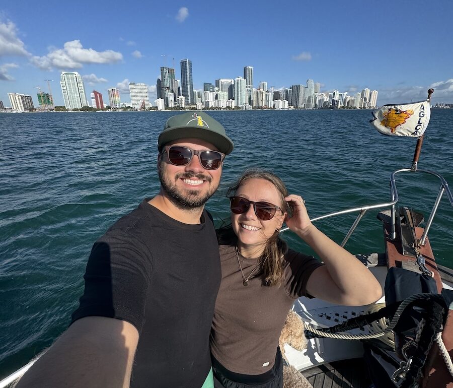 Miami Skyline Selfie