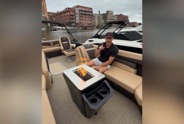 Floating Flame Firepit