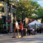 Orillia waterfront downtown Mariposa Folk Festival