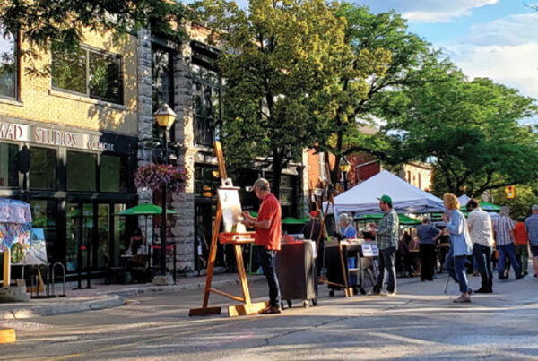 Orillia waterfront downtown Mariposa Folk Festival