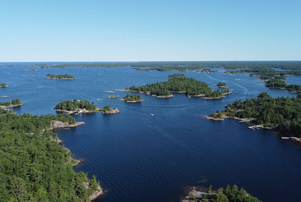Georgian Bay Drone Shot
