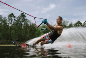 slalom skiing 
