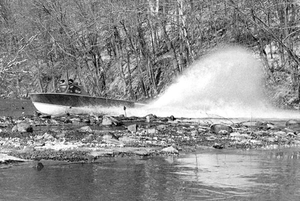 Testing on the Green River with Bill Austin, 1958-59.