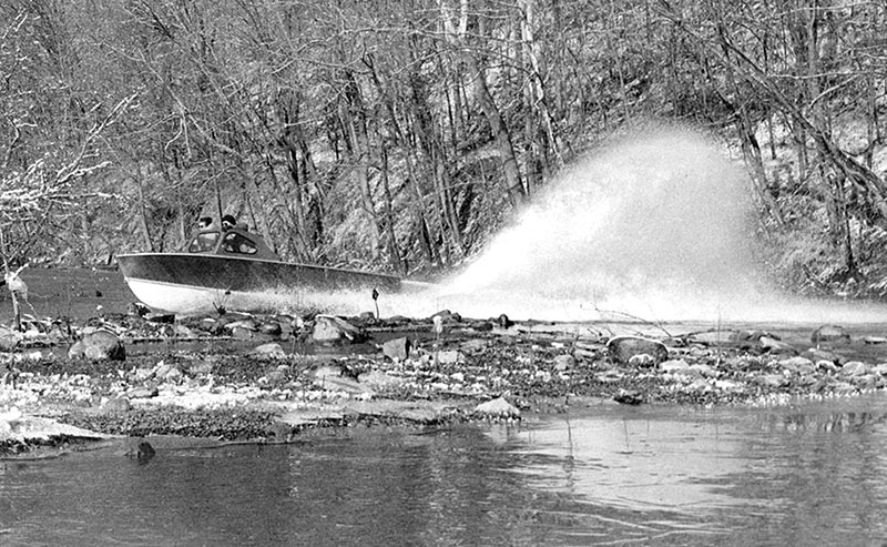 Testing on the Green River with Bill Austin, 1958-59.