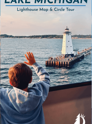 2026 Lake Michigan Lighthouse Map & Circle Tour