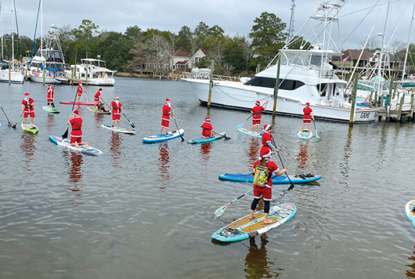 New Year’s Day Santa Paddle, Niceville, FL