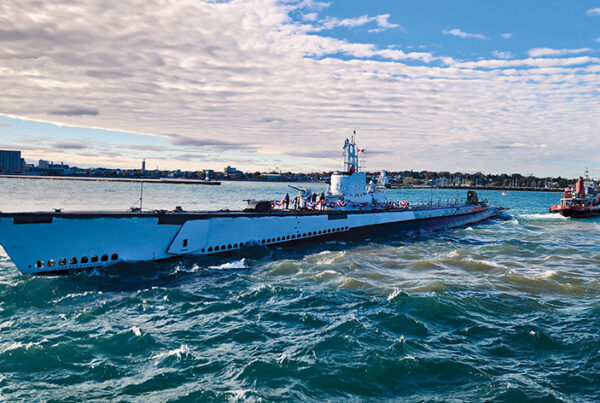 USS Cobia heading back to Manitowoc after a necessary restoration