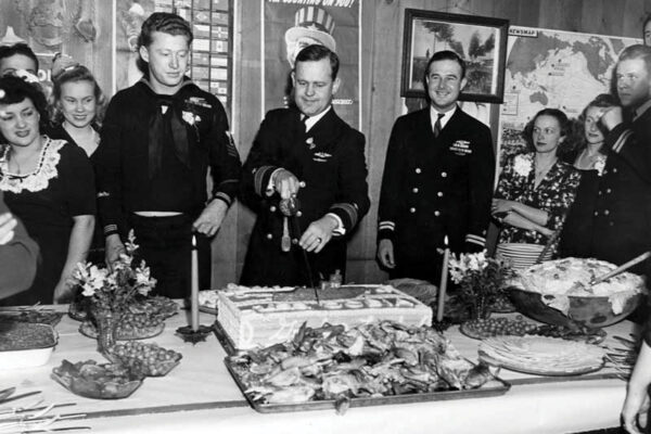 Commissioning Cake, 1944