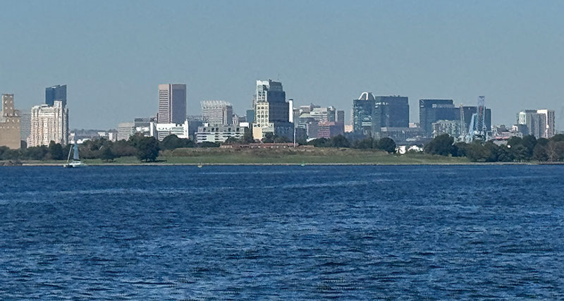Fort McHenry & Baltimore Skyline, Baltimore, MD