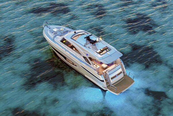 Riviera 5000 Sport Yacht Platinum Anchored 01 R