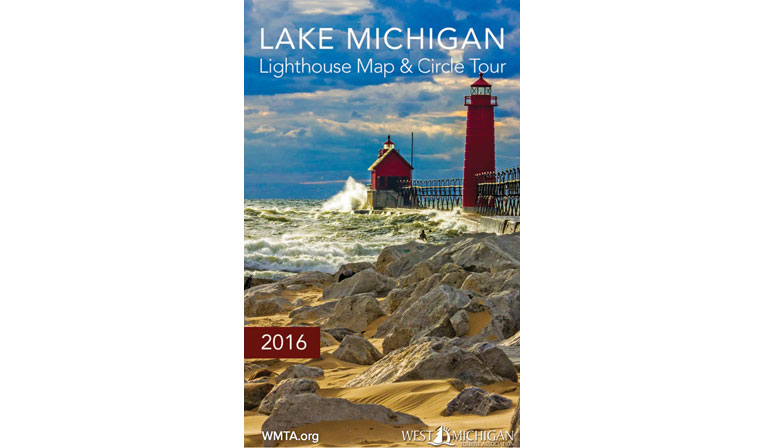 michigan lighthouse circle tour map